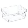 Cutie organizare si depozitare, plastic transparent,  29x19x11 cm,