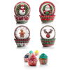 Set 100 forme briose-christmas 7,5cm-ibili