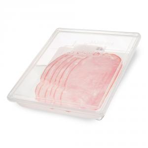 Cutie pastrare mezeluri feliate, transparent, 22x4.4x26 cm, Happymax