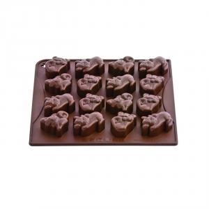 Forma din silicon pentru ciocolata sau cuburi de gheata-Pisicute