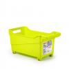 Cutie depozitare cu role, 38 x 18 x 18 cm, verde crud, happymax