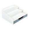 Organizator pentru condimente, in trepte si sertar pentru tacamuri 26x23x11,8 cm