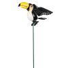 Decoratiune gradina, plastic, tucan pe