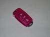 Carcasa Cheie Briceag VW 3 Butoane Roz-Magenta BRE3216R