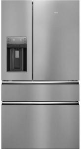 Frigider cu 4 usi Aeg RMB96716CX, A+, No Frost, 363+178 litri, dozator apa si gheata, electronic, inox antiamprenta