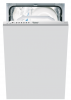 Masina de spalat vase Hotpoint Ariston LSTA+ 116 HA, Complet Incorporabil, A, 10 Seturi, 6 Programe, Control Electronic, Alb