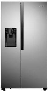 Frigider side by side Gorenje NRS9182VX, A++, 368+167 litri, 91 cm, touch control, dozator de apa si gheata, no frost, inox