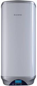 Boiler Ariston Shape Premium 50 V Slim, 50 L, 1800 W, 8 bari, Afisaj LCD, Soft Touch, Rezervor emailat cu titan, Izolatie Poliuretan, Alb