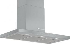 Hota Bosch DWB97CM50, insula, 90 cm, 721 m&sup3;/h, 3 viteze + intensiv, filtre metalice, inox