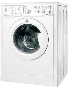 Masina de spalat rufe Indesit IWDC 6125, Cu Uscator, Clasa B, Capacitate 6 Kg La Spalare Si 5 Kg la Uscare, 1200 Rpm, Alb