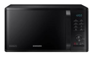Cuptor cu microunde Samsung MG23K3515AK, 23l, 800W, grill, digital, interior ceramic, negru