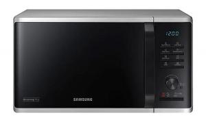 Cuptor cu microunde Samsung MG23K3515AS, 23l, 800W, grill, digital, interior ceramic, argintiu - negru