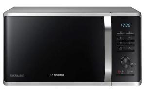 Cuptor cu microunde Samsung MG23K3575AS, 23 litri, 800 W, grill, afisaj digital, argintiu