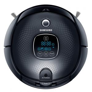 Aspirator Samsung VR10F53UBAK, Robot, Cu Acumulatori, Fara Sac, Autonomie 90 minute, Filtru Odorizant, Filtru Hepa, Viteza de Curatare 0.3 m/sec, Negru