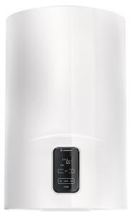 Boiler Ariston Lydos Plus 50, 8 bari, afisaj digital, 50 litri, ABS, clasa B, 1800 W, alb