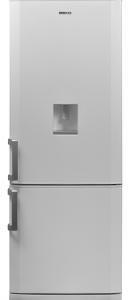 Combina frigorifica Beko CN147130D, A++, No Frost, 301+125 L, Inaltime: 194.5 cm, Dozator Apa, Alb