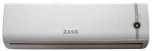 Aer conditionat Zass ZAC09IP, 9000 Btu, Tehnologie Inverter, A+, Functie de Racire si Incalzire, Dezumidificare, Ventilare, Alb