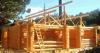 Structura lemn rotund rasinoase pt casa