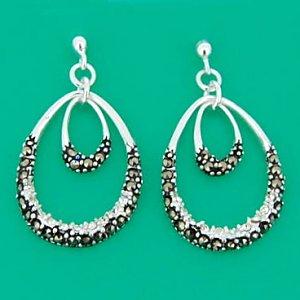 Set bijuterii argint cu marcasite