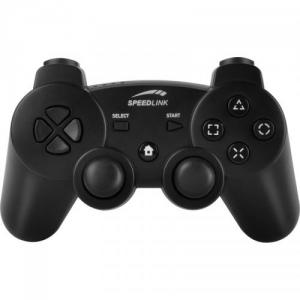 Gamepad Speedlink Strike FX Wireless pentru PS3 Black