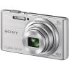 Camera foto sony cyber-shot w730 silver cu husa si card 4gb