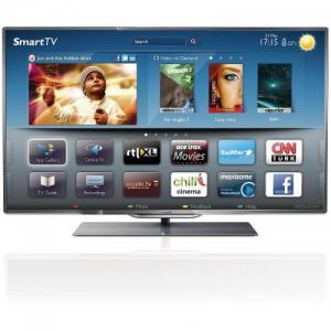 LED TV 3D Philips 55PFL8007 55 inch FullHD 800Hz USB Player HDMI Wi-Fi negru