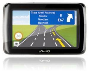 Navigator GPS MIO Spirit 490 Harta completa Europa + Actualizari pe viata pentru harti