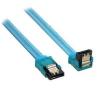 Cablu SATA 2 Akasa 45cm Blue UV