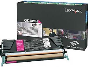 Consumabil Lexmark Toner MAGENTA Cartridge C5240MH