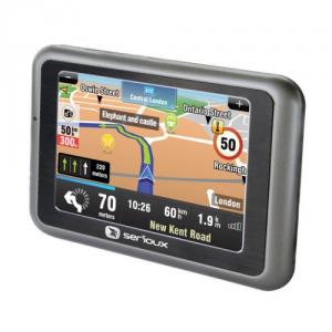 Sistem Navigatie GPS 5" Serioux NaviMATE 6500,  Bluetooth, FM Transmitter, Car Kit, Ultra Slim, 500MHz, Sygic Drive 10 + Full Europe
