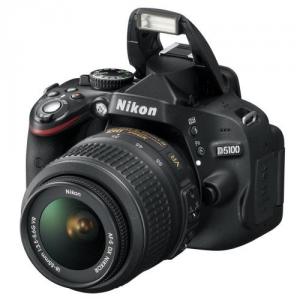 Aparat foto D-SLR Nikon D5100 + Obiectiv 18-55mm VR