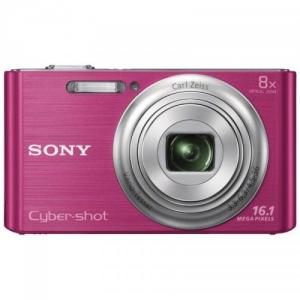 Camera foto Sony Cyber-Shot W730 Pink cu Husa si Card 4GB