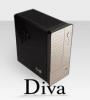 Carcasa In Win Diva Champagne Gold