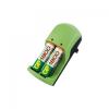 Incarcator GP Batteries AA/AAA (R3/R6) NIMH cu 2 baterii R6 2100 mAh