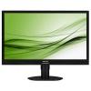 Monitor led philips 24 inch 5ms 1000:1 dvi vga black