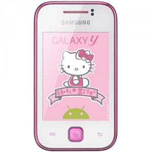 Smartphone Samsung S5360 Galaxy Y Pure White Hello Kitty