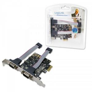 Adaptor Logilink PCI Express la 2 x RS232