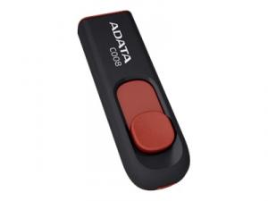 Stick memorie USB A-DATA C008 16GB Negru/Rosu AC008-16G-RKD