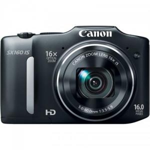 Aparat foto compact Canon PowerShot SX160 IS 16.1MP Black