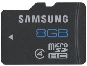 Memorie flash Samsung 8Gb microSD Class4