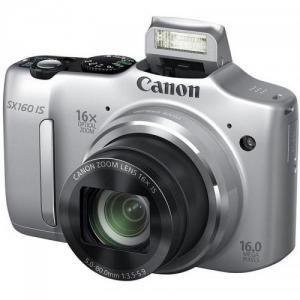 Aparat foto compact Canon Powershot SX160 IS 16.1MP Silver