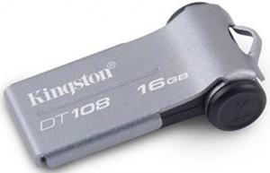 Kingston USB Flash 16GB / DT108 (gri)