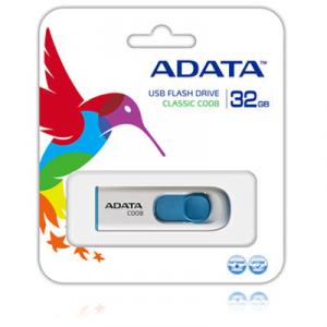 Memorie A-DATA 32GB C008 White AC008-32G-RWE