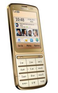 Telefon mobil Nokia C3-01 Gold Edition