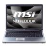 Laptop MSI EX723X-075BL cu procesor Intel CoreTM2 Duo T6600 2.2GHz, 4GB, 500GB, nVidia G110 512MB, Argintiu