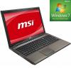 Notebook msi ge620dx i5-2430m 4gb 500gb gt555m win7 home