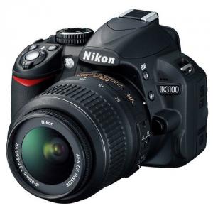 Aparat foto Nikon D3100 + obiectiv 18-55mm VR