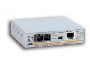 Convertor media Allied Telesis 100TX (RJ-45) to 100FX (SC) MultiMode fiber Fast Ethernet