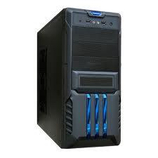 Segotep Blue SECC Steel ATX Mid Tower Case