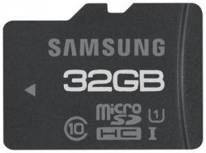 Memorie flash Samsung 32Gb microSD class10